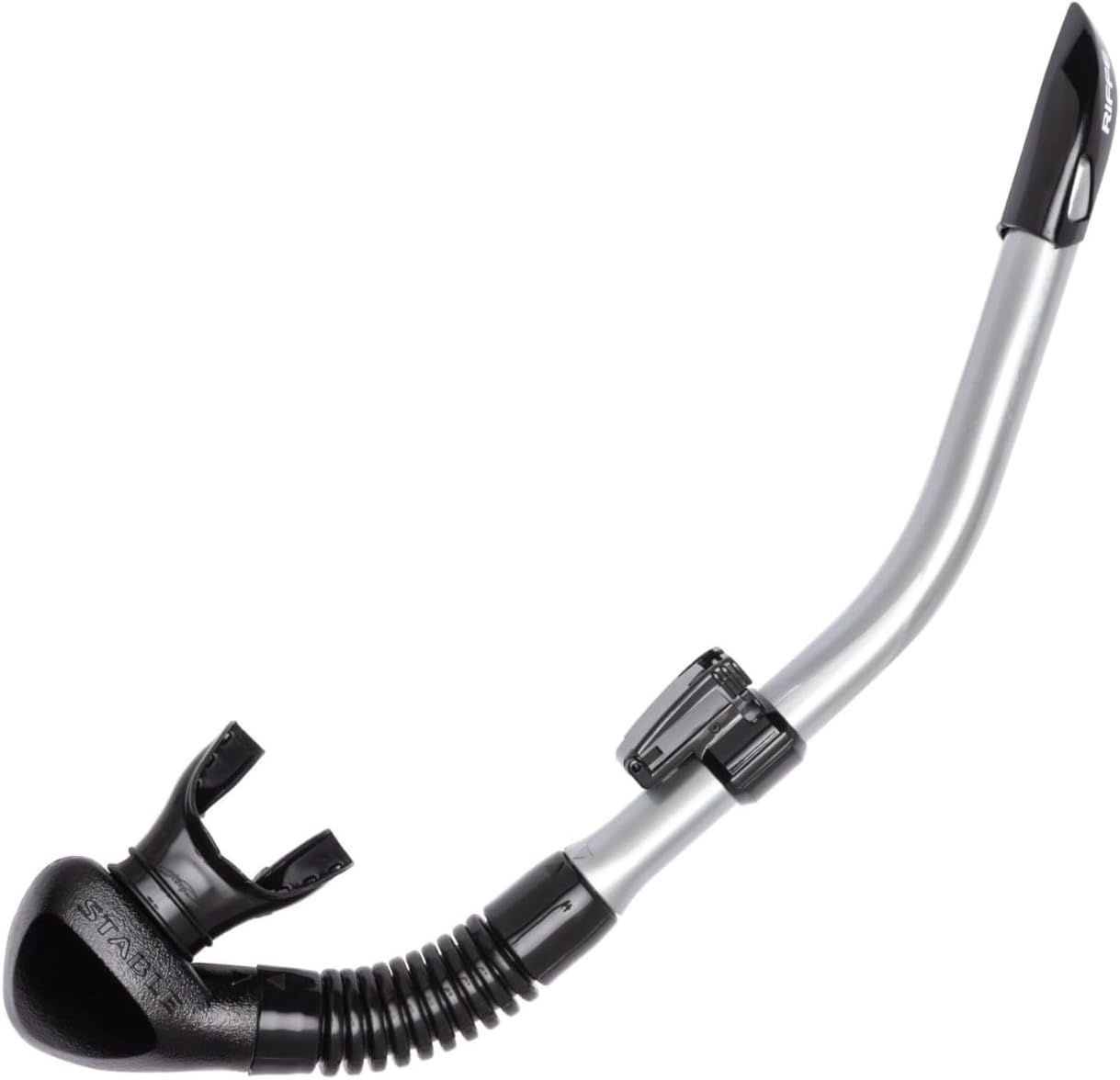 Riffe Stable Snorkel - Silver