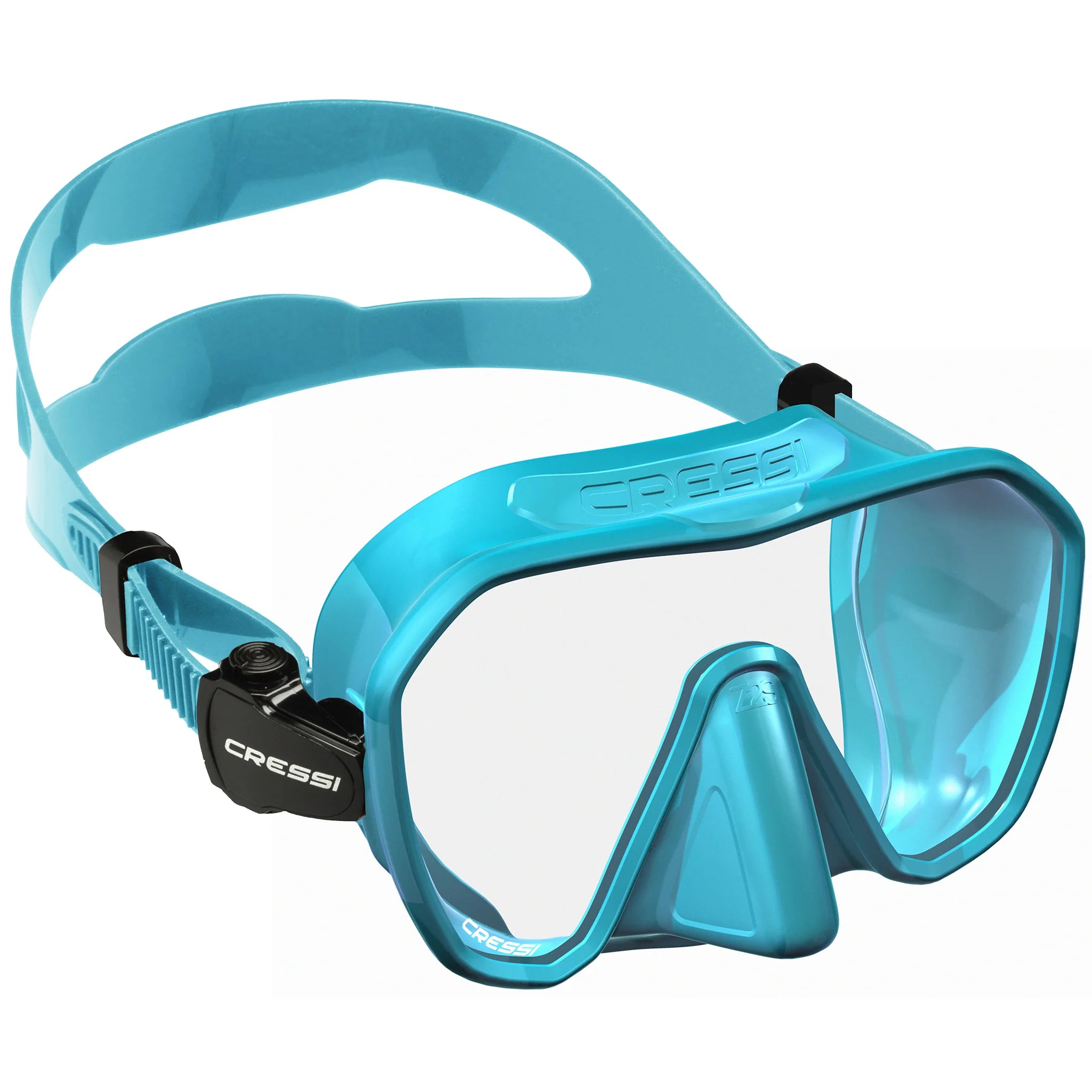 Cressi Zs2 Mask Turquoise Clear Lens