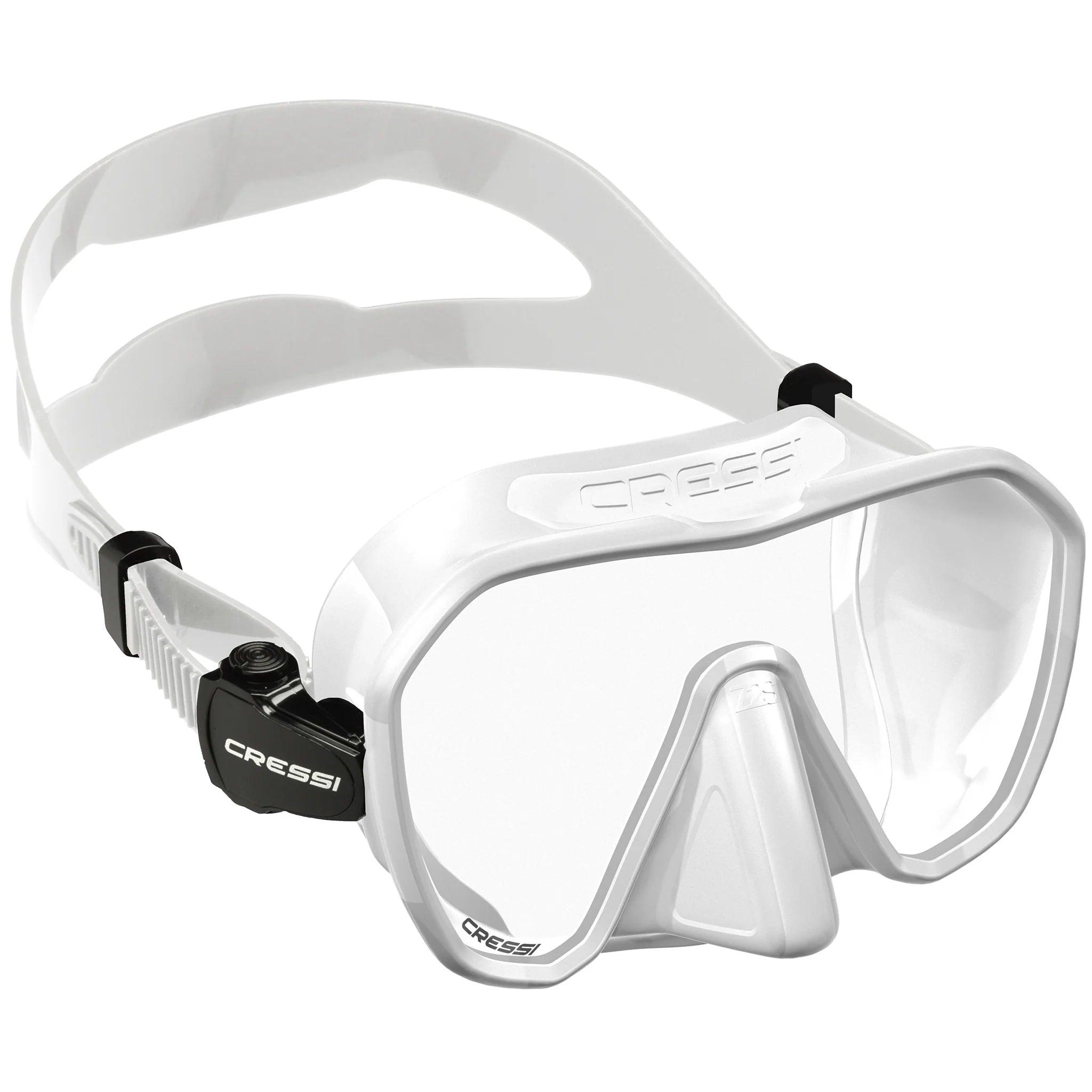 Cressi Zs2 Mask White Clear Lens