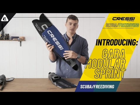 Cressi Modular Sprint Fins - Force-E Scuba Centers
